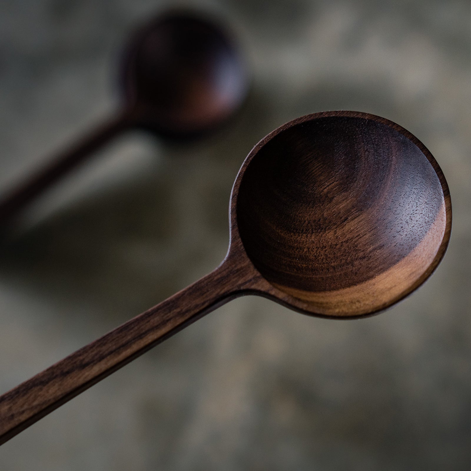 Black Walnut Serving Spoon