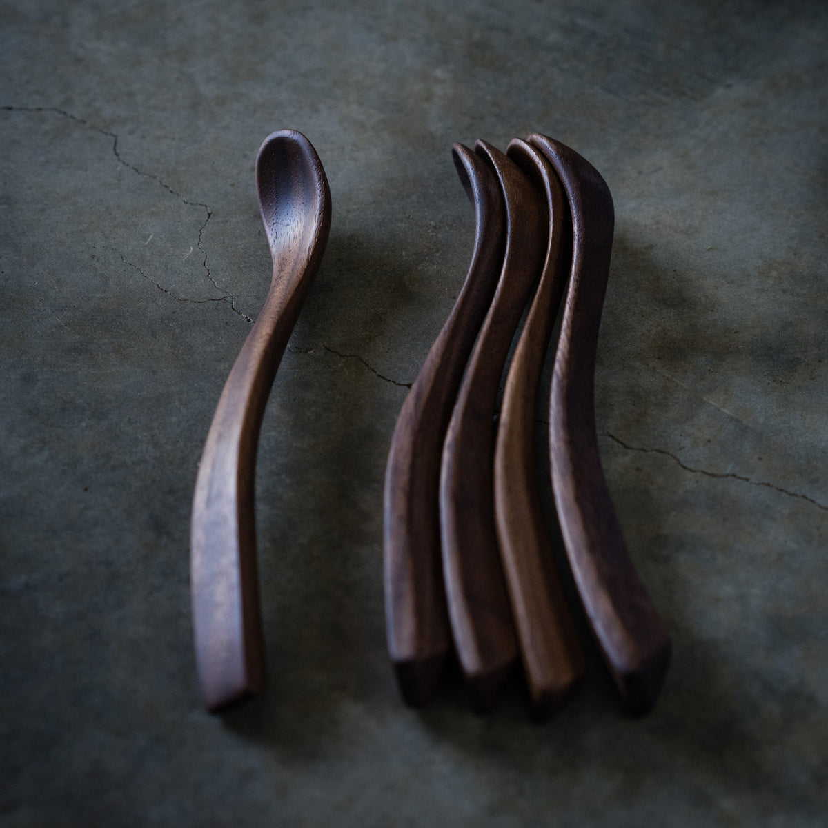 Black Walnut Baby Spoon