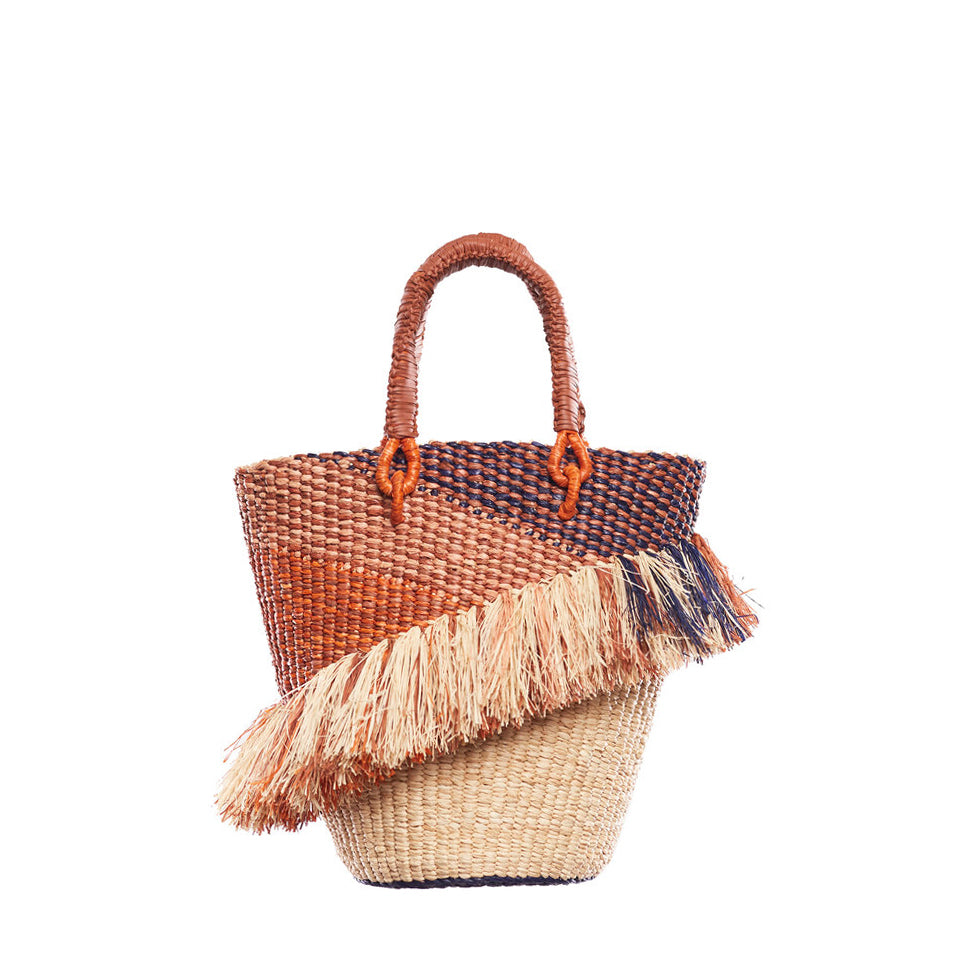 Tia Ruffle Tote
