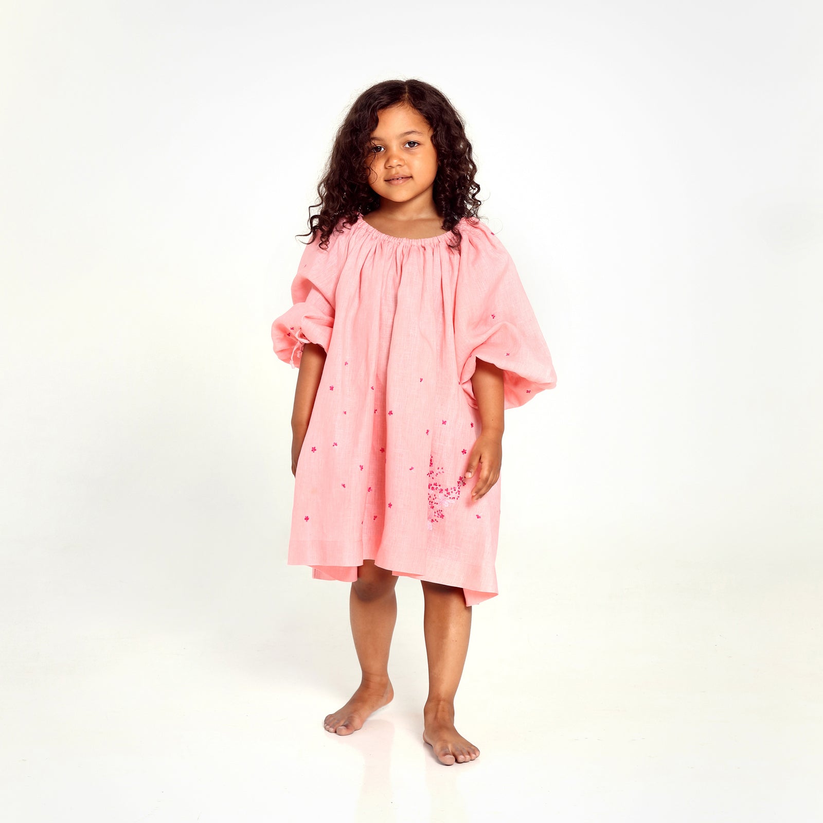 Ingå Dress - Orchid Floral